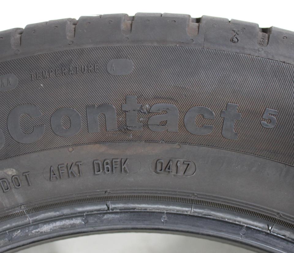 4x 215/60R17 96H CONTINENTAL ECO CONTACT 5 SOMMERREIFEN #1LHL – Bild 6
