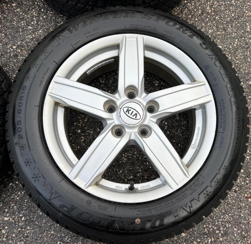 ALU WINTERRÄDER KIA NIRO OPTIMA SOUL CEED 205/60R16 96H TOP #1B6B – Bild 6