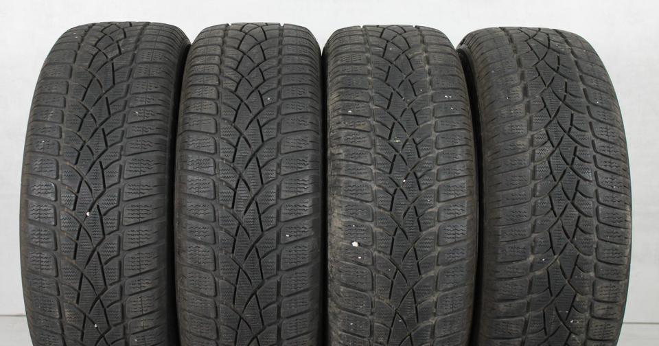4x 225/60R17 99H DUNLOP WINTERREIFEN RUNFLAT 2013 * #19VO – Bild 2
