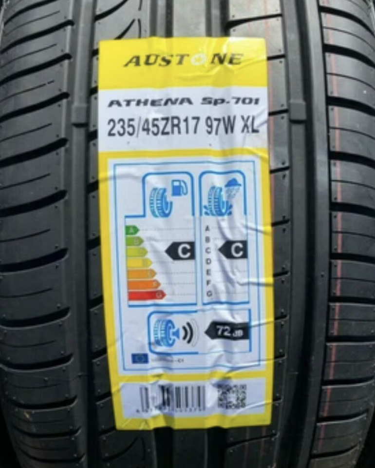 4x 235/45R17 97W AUSTONE ATHENA SP-701 SOMMERREIFEN 2024 #1Y3J – Bild 4