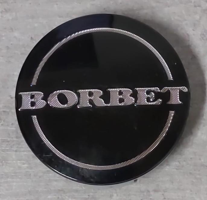4x NABENDECKEL BORBET 55mm 74404 FREIHAUS #20BM – Bild 3