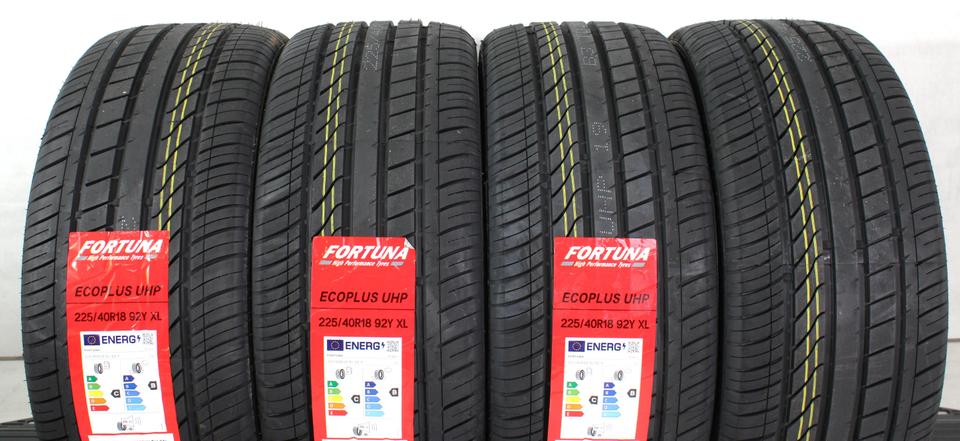 4x 225/40R18 92Y FORTUNA ECOPLUS UHP SOMMERREIFEN 2024 XL #1VTE – Bild 2