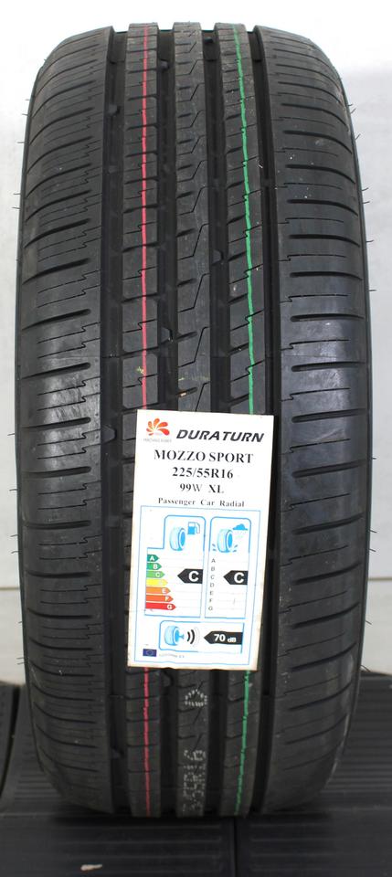 1x 225/55R16 99W DURATURN MOZZO SPORT SOMMERREIFEN NEU XL #1HEI