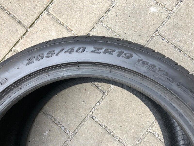 1x 265/40R19 98Y PIRELLI PZERO N0 SOMMERREIFEN 2019 #6172 – Bild 2