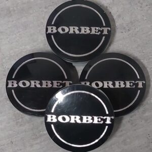 4x NABENDECKEL BORBET 55mm 74404 FREIHAUS #1U8G