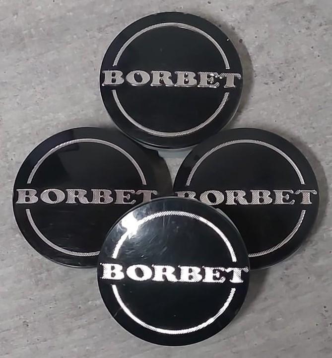 4x NABENDECKEL BORBET 55mm 74404 FREIHAUS #1U8G