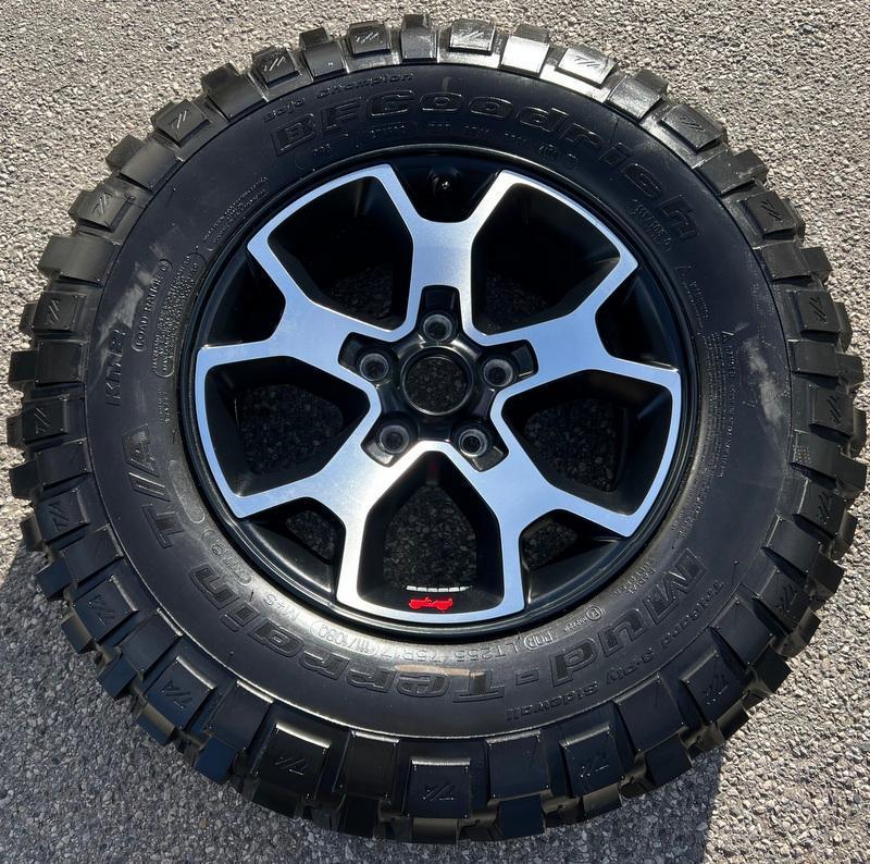 5 ORIGINAL 17" ALU SOMMERRÄDER JEEP WRANGLER JL 255/75R17 #12RC – Bild 4