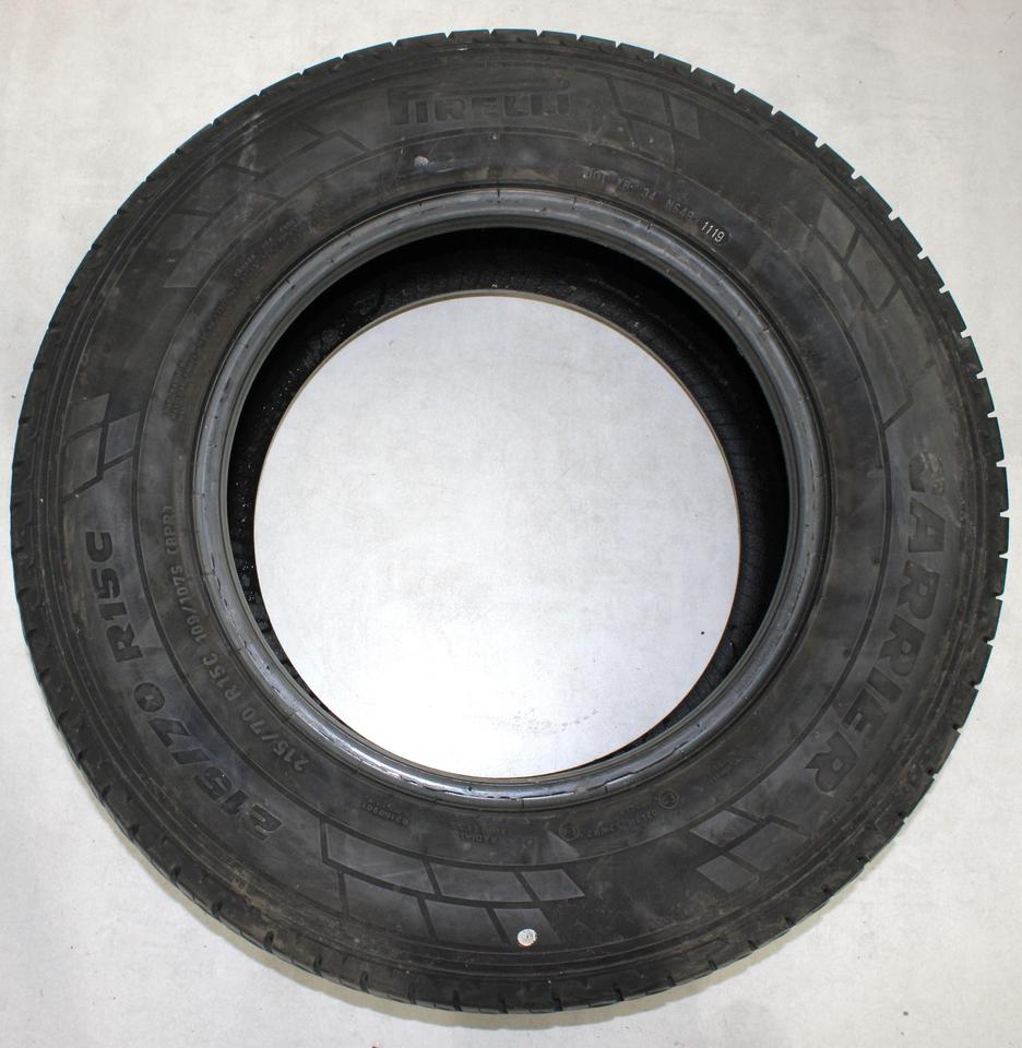 4x 215/70R15C 109/107S PIRELLI CARRIER SOMMERREIFEN 2019 #1Z0U – Bild 9