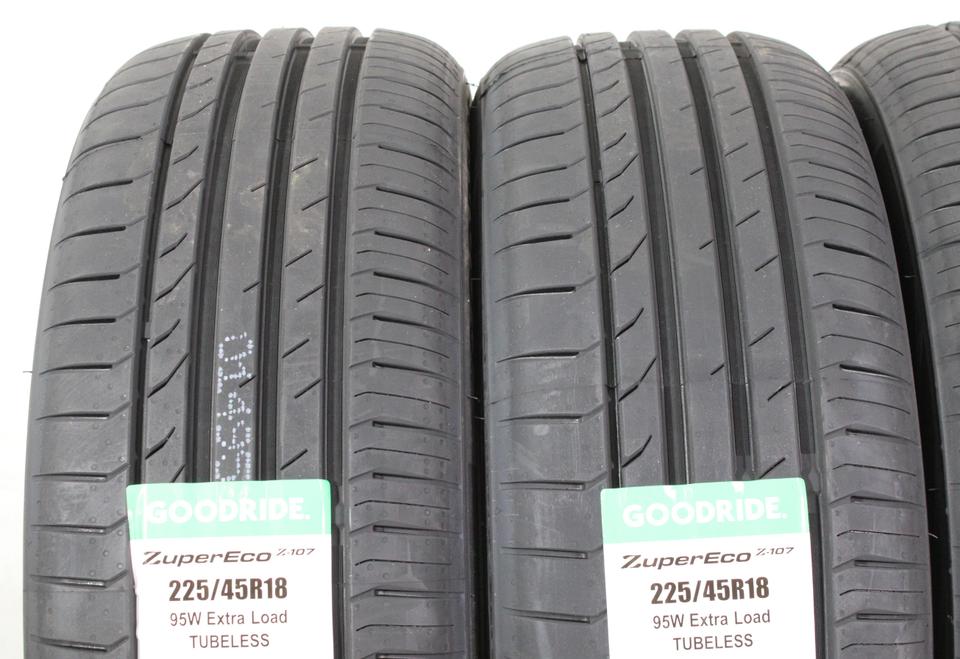 4x 225/45R18 95W GOODRIDE ZUPERECO Z-107 SOMMERREIFEN NEU #1VRB – Bild 3