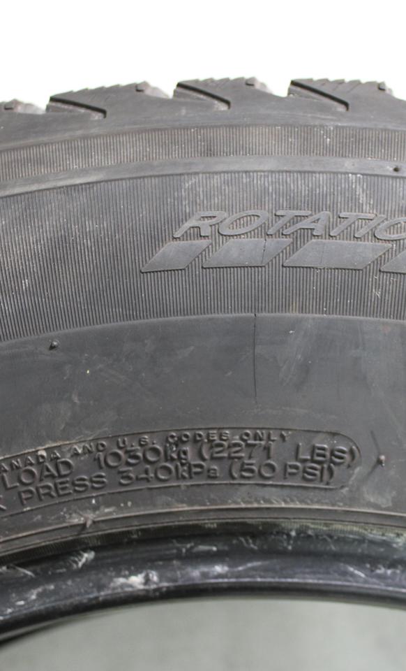 4x 235/65R19 109V MICHELIN WINTERREIFEN 5-5,5MM 2017 XL #1V4C – Bild 9