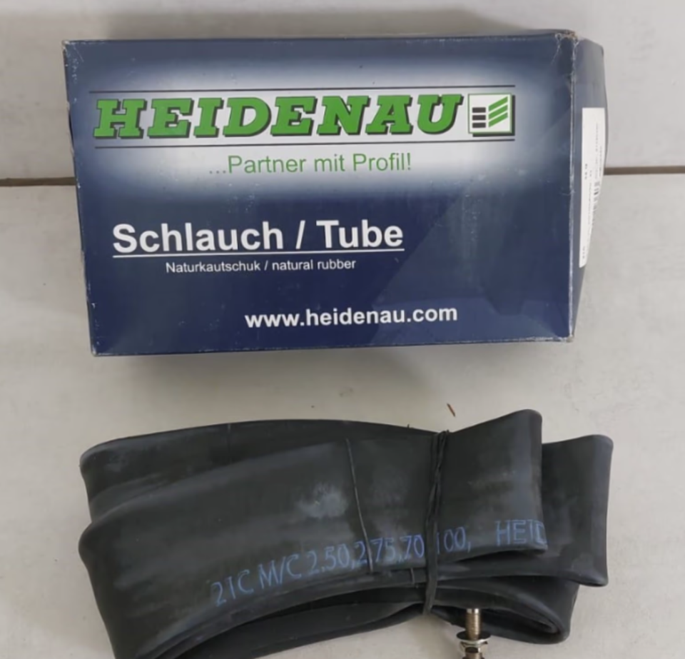 Schlauch 18 Zoll 3.25, 3.50, 4.00, 4.10, Motorrad Heidenau 34G