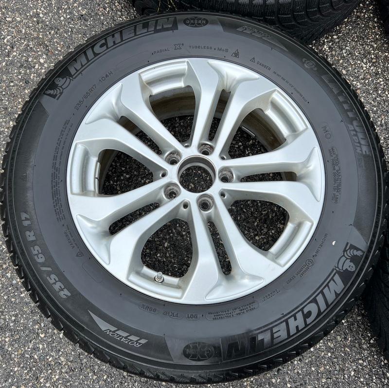 ORIGINAL 17" ALU WINTERRÄDER MERCEDES GLC-KLASSE X253 2017 #14IY – Bild 4