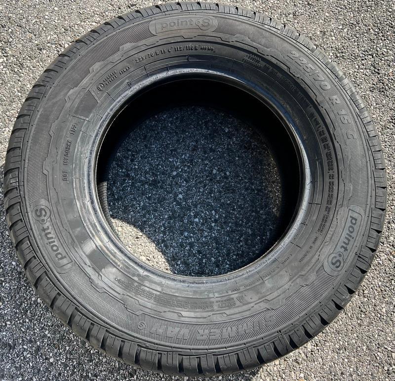 4x 225/70R15C 112/110R POINT S SOMMERREIFEN NEU 2022 #12BY – Bild 6