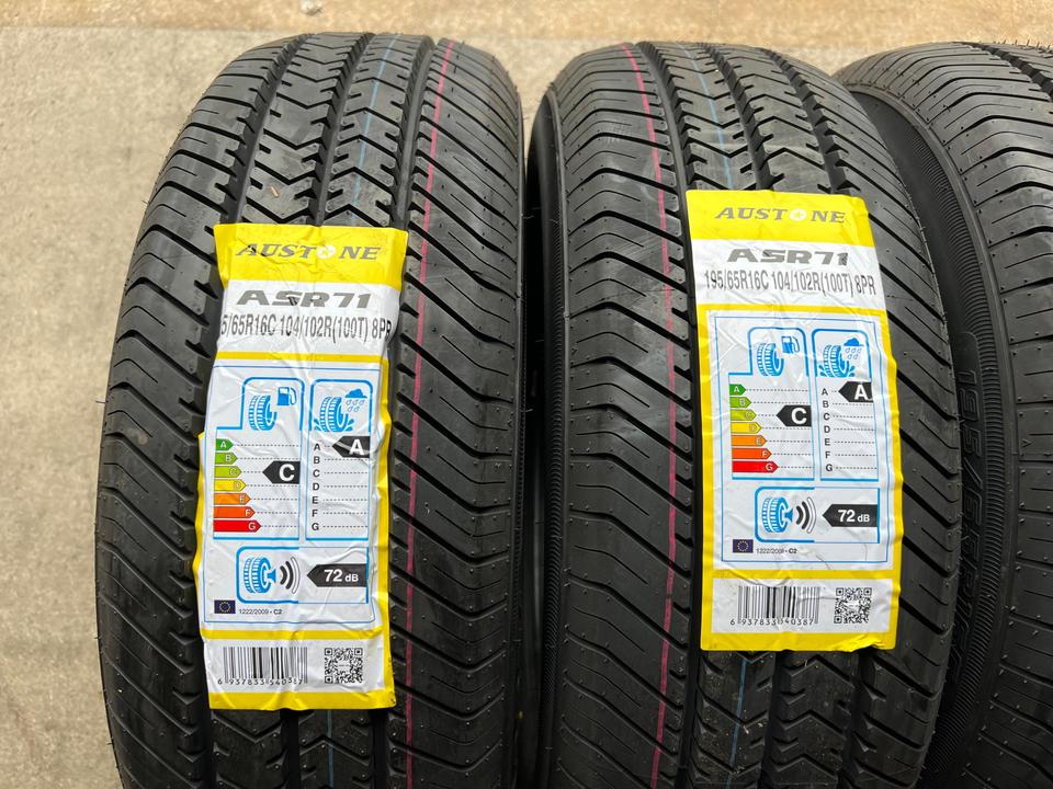 4x 195/65R16C 104/102R AUSTONE ASR71 SOMMERREIFEN 2021 #17JL – Bild 2