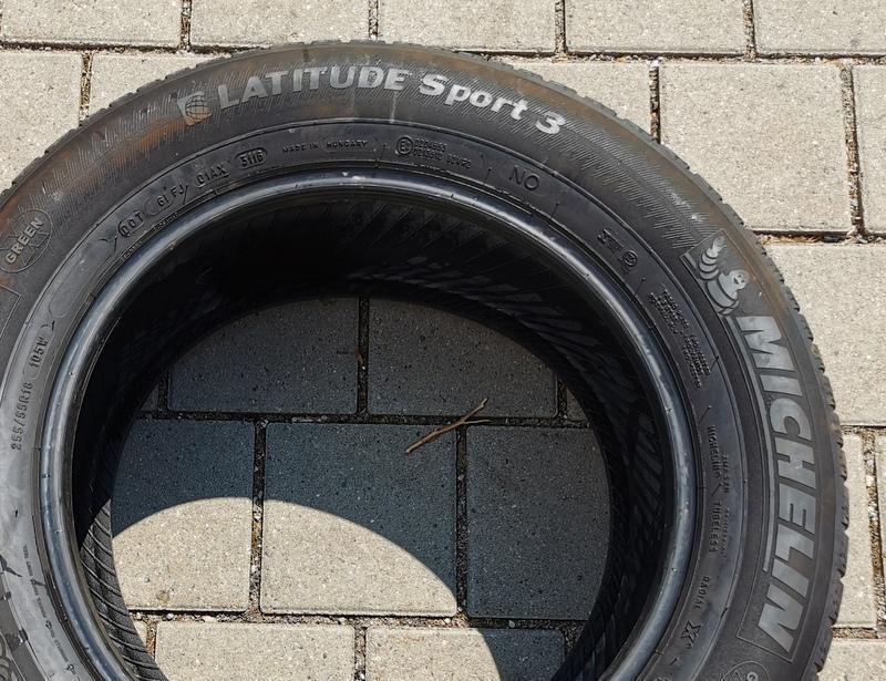 1x 255/55R18 105W MICHELIN LATITUDE SPORT 3 N0 5MM 2016 #13VS – Bild 3