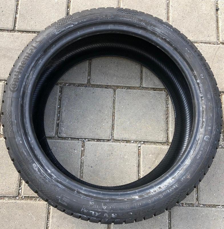 1x 225/40R18 92V CONTINENTAL WINTER CONTACT TS860S RUNFLAT #1155 – Bild 3