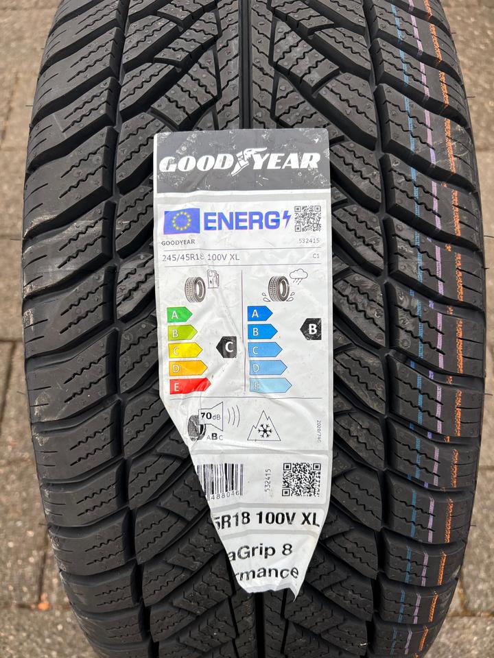 1x 245/45R18 100V GOODYEAR ULTRA GRIP 8 PERFORMANCE 2023 #1Q6S – Bild 2