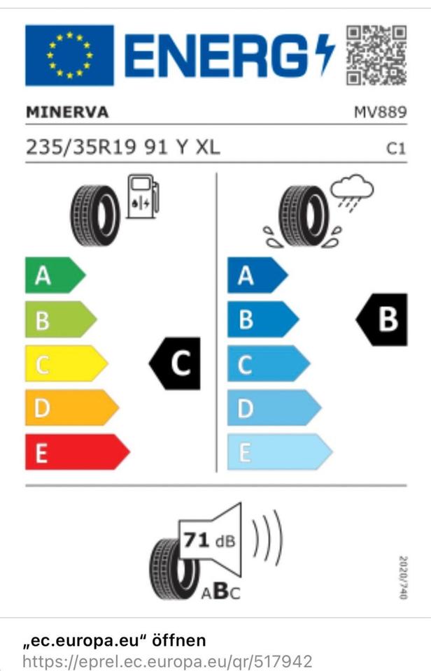 4x 235/35R19 91H XL BERLIN TIRES ALPIN GRIP WINTERREIFEN FREIHAUS – Bild 4