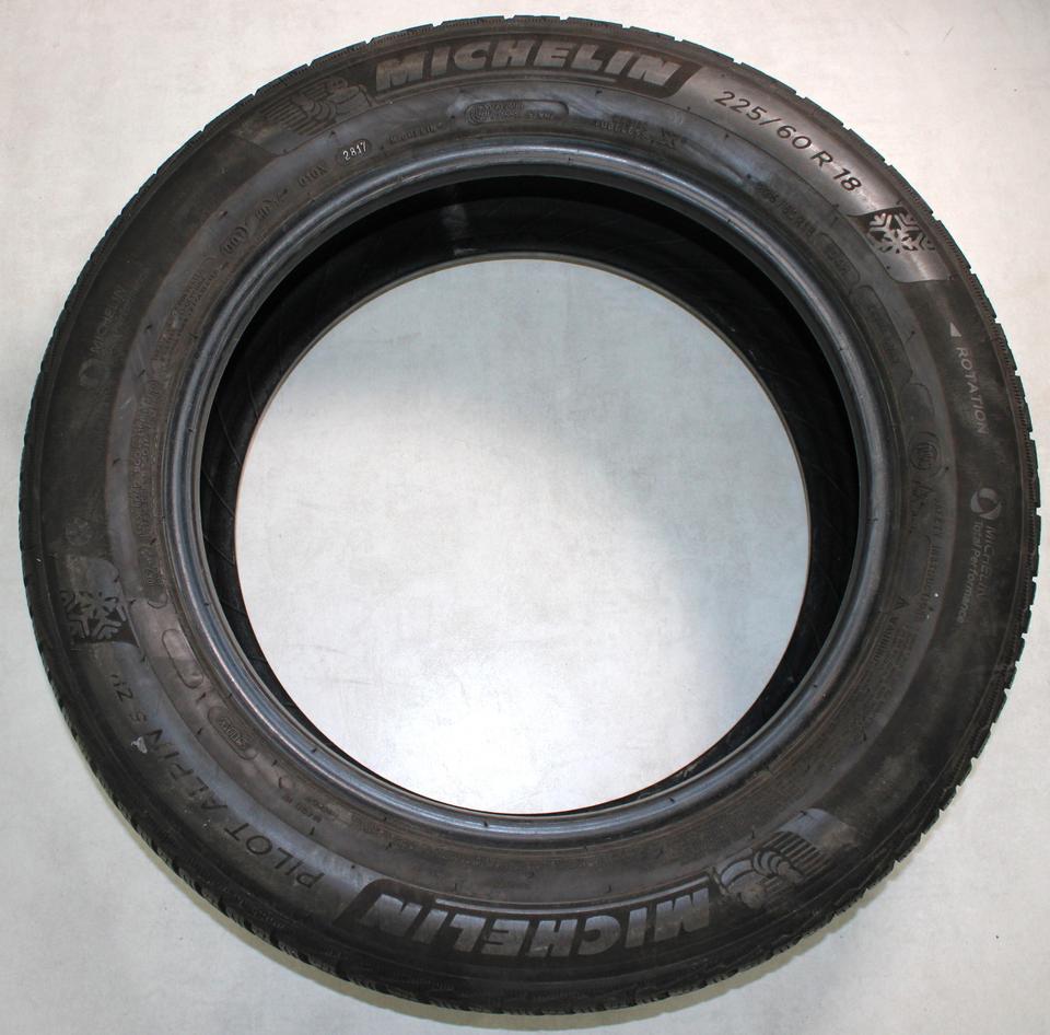1x 225/60R18 104H MICHELIN PILOT ALPIN 5 SUV RUNFLAT 2017 * #1UWQ – Bild 5