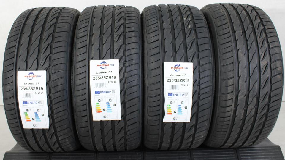 4x 235/35R19 91W MASSIMO LEONE L1 SOMMERREIFEN 2023 XL NEU #1H6A