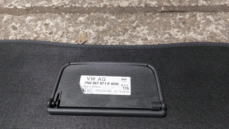 LADERAUM ABDECKUNG KOFFERRAUMABDECKUNG VW SHARAN SEAT ALHAMBRA – Bild 2