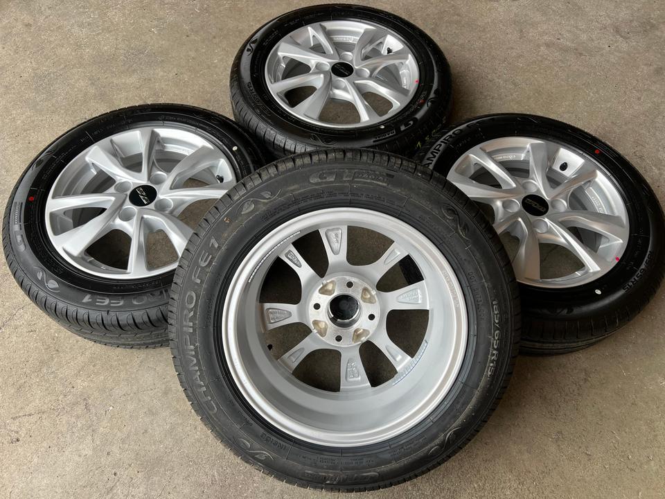 ALU SOMMERRÄDER 185/65R15 88T OPEL CORSA-F PEUGEOT 208 NEU #17JA – Bild 8