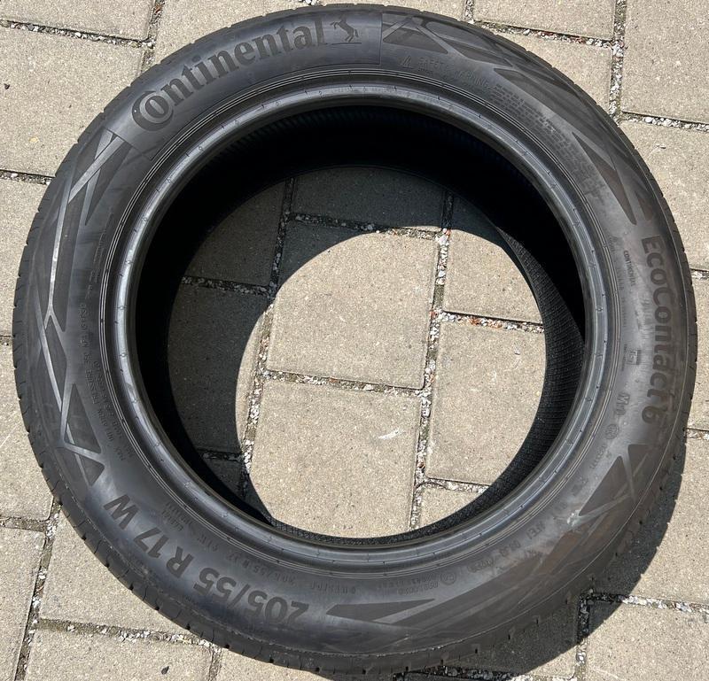4x 205/55R17 91W CONTINENTAL ECO CONTACT 6 SOMMERREIFEN #15VL – Bild 5