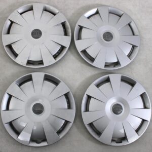 4 ORIGINAL 16" RADKAPPEN AUDI A3 8P 8V A4 8E 8K 8V0601147C #1LRR