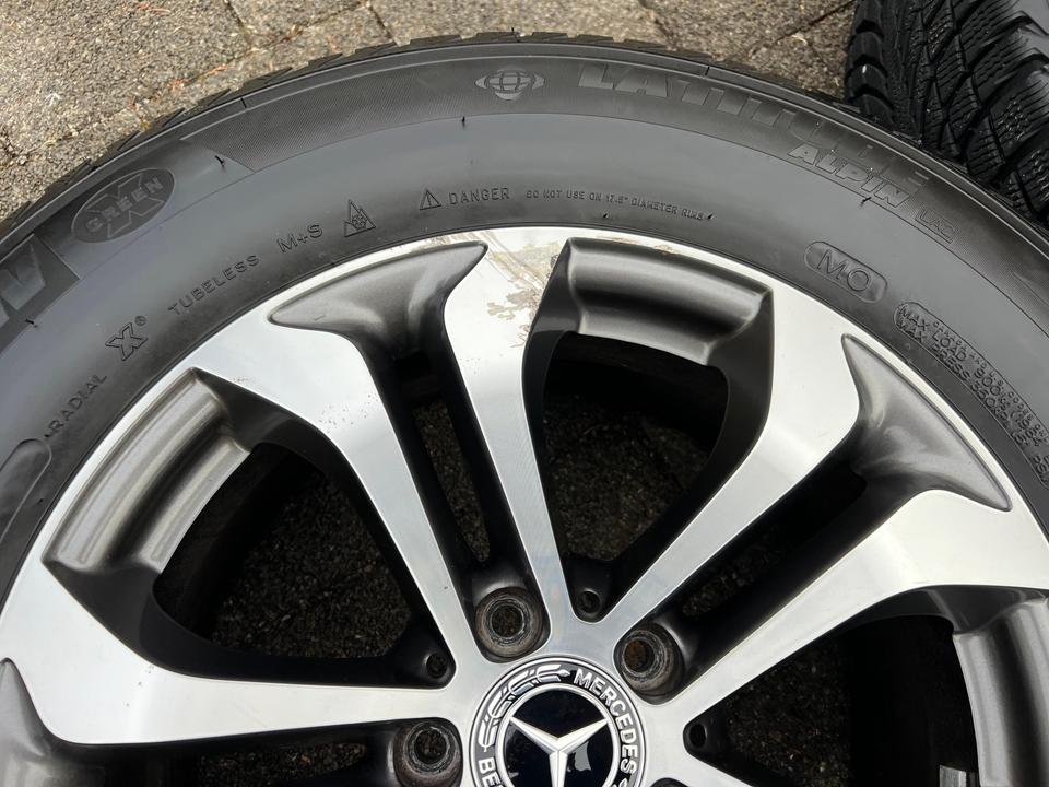 ORIGINAL 17" ALU WINTERRÄDER MERCEDES GLC-KLASSE 204X X253 #1Q7V – Bild 7