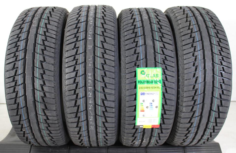 4x 235/55R19 105H ATLAS POLARBEAR SUV2 WINTERREIFEN XL #1PUE