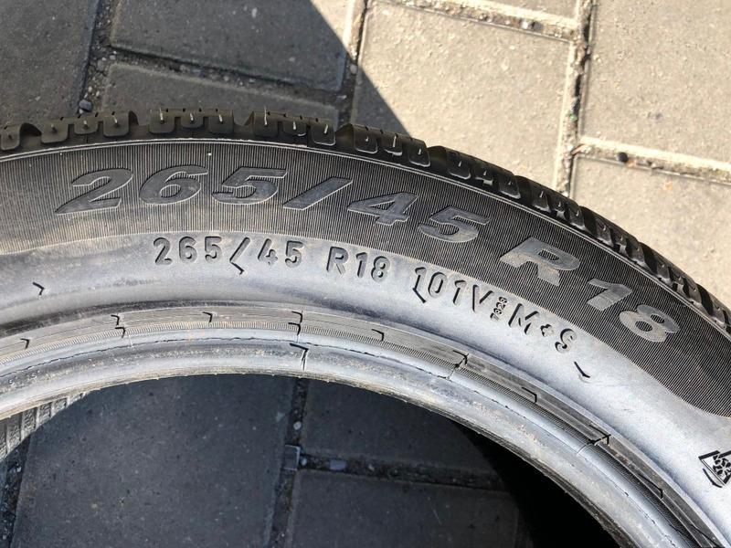 1x 265/45R18 101V PIRELLI SOTTOZERO 2 N0 WINTERREIFEN #1028 – Bild 4