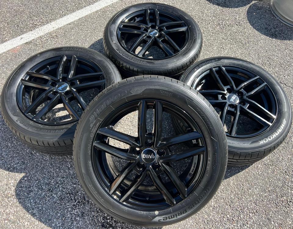 4 ALU 16" SOMMERRÄDER SEAT ARONA KJ VW POLO AW 195/55R16 #1J6Q