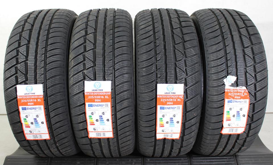 4x 225/55R16 99H LEAO WINTER DEFENDER UHP WINTERREIFEN XL #1U1B