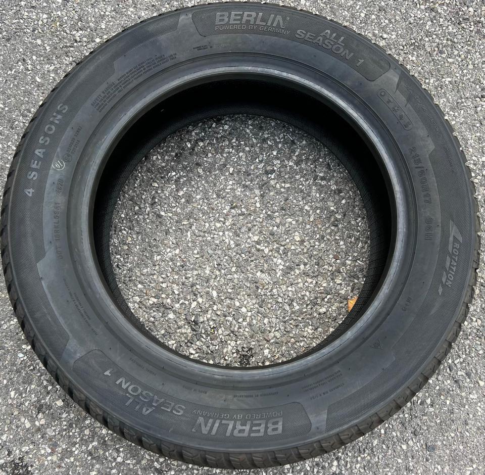 4x 215/60R17 96H BERLIN TIRES ALL SEASON 1 GANZJAHRESREIFEN #19JN – Bild 5