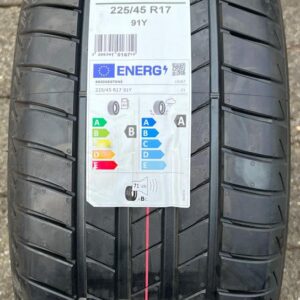 1x 225/45R18 91Y BRIDGESTONE TURANZA T005 SOMMERREIFEN NEU #1Q6R