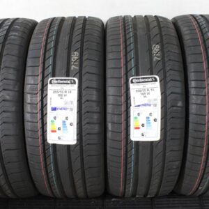 4x 255/55R18 105W CONTINENTAL SOMMERREIFEN NEU 2021 #24BU