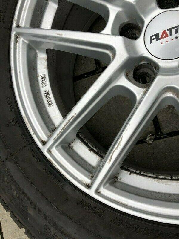 ALU WINTERRÄDER MERCEDES BENZ GLC KLASSE X204 235/65R17108H #9615 – Bild 7