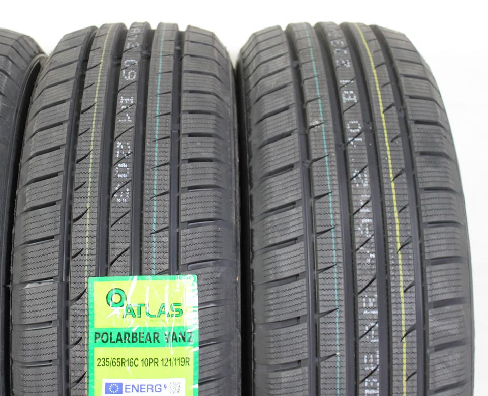 4x 235/65R16C 121/119R ATLAS POLARBEAR VAN WINTERREIFEN NEU #1UFR – Bild 4