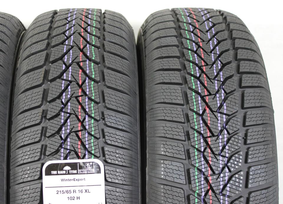 4x 215/65R16 102H UNIROYAL WINTER EXPERT WINTERREIFEN XL #1QVJ – Bild 4