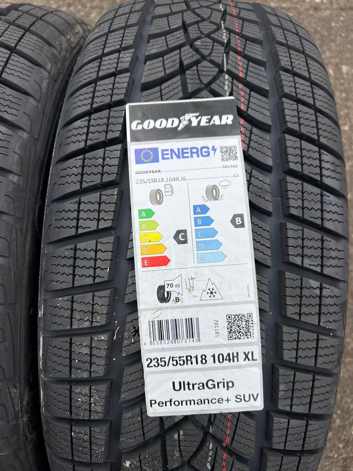 4x 235/55R18 104H GOODYEAR WINTERREIFEN 2023 NEU FREIHAUS #1Q7E – Bild 4
