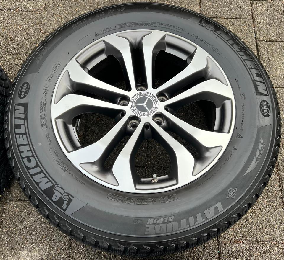 ORIGINAL 17" ALU WINTERRÄDER MERCEDES GLC-KLASSE 204X X253 #1Q7V – Bild 4