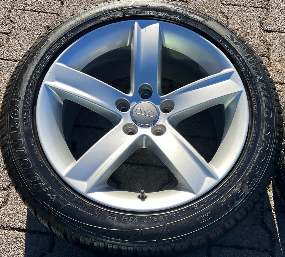 4 ALU WINTERRÄDER AUDI A5 S5 8T B8 225/50R17 98H 8T0071497 #24ZR – Bild 6