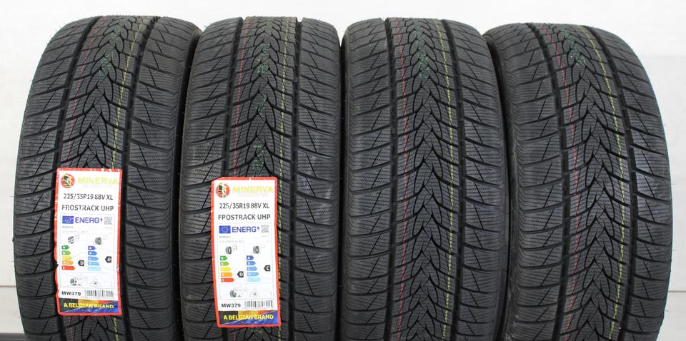 4x 225/35R19 88V MINERVA FROSTRACK UHP WINTERREIFEN XL #1GBL – Bild 2