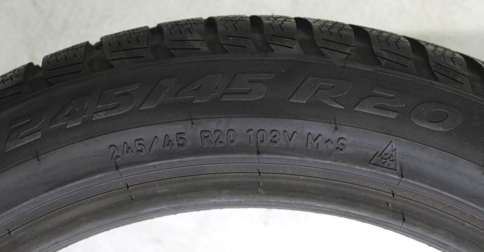 1x 245/45R20 103V PIRELLI SOTTOZERO 3 RUNFLAT RSC NEU 2018 #1PBG – Bild 4