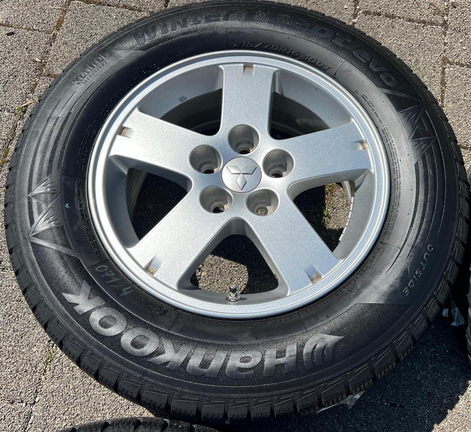 ORIGINAL 16" ALUFELGEN MITSUBISHI ASX OUTLANDER II 4250B592 #1M8H – Bild 4