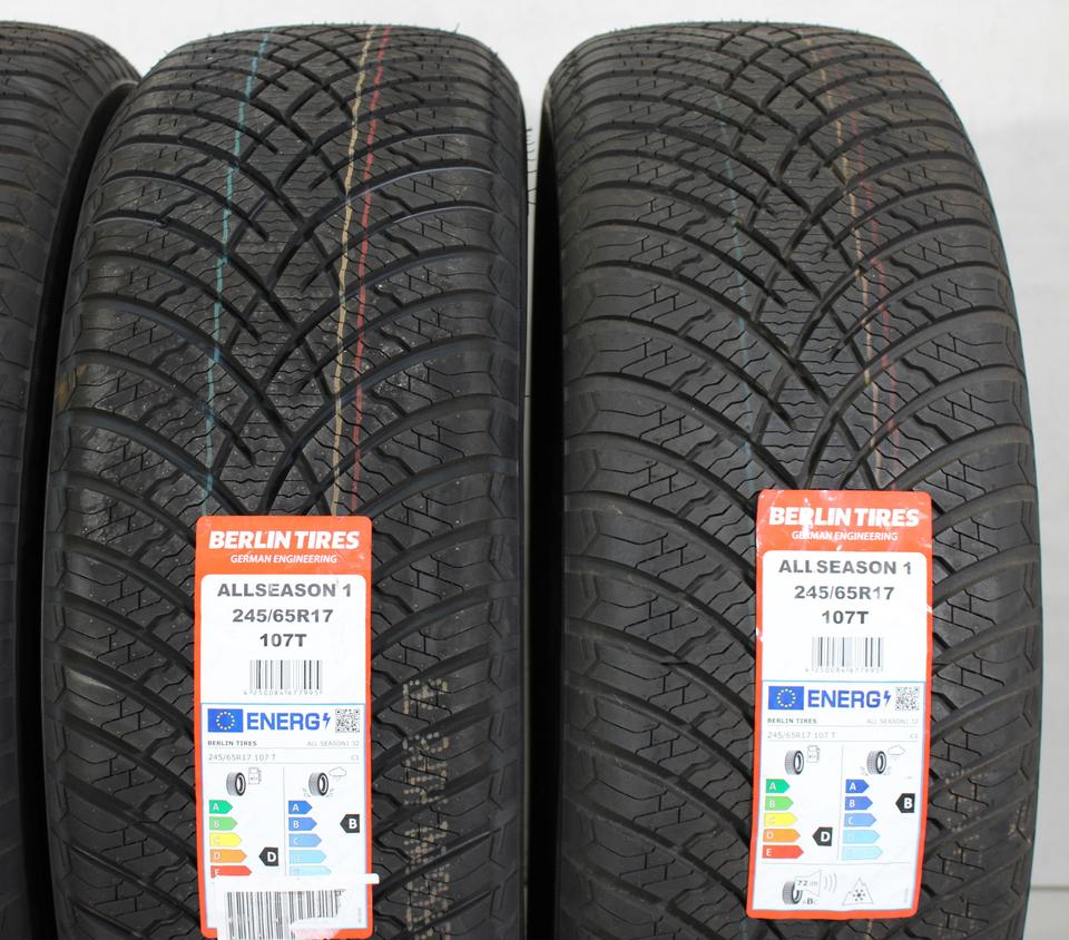 4x 245/65R17 107T BERLIN TIRES GANZJAHRESREIFEN #1HFM – Bild 4