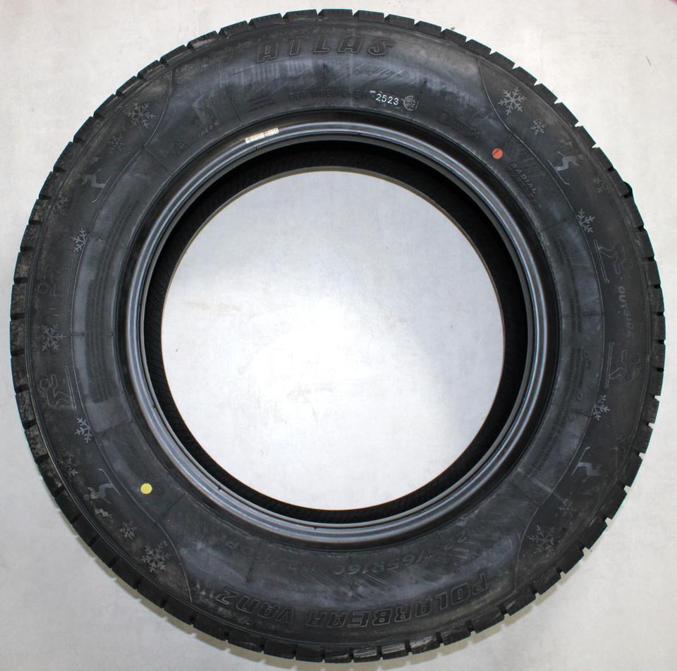 4x 225/65R16C 112/110R ATLAS POLARBEAR VAN2 WINTERREIFEN #1HFL – Bild 6