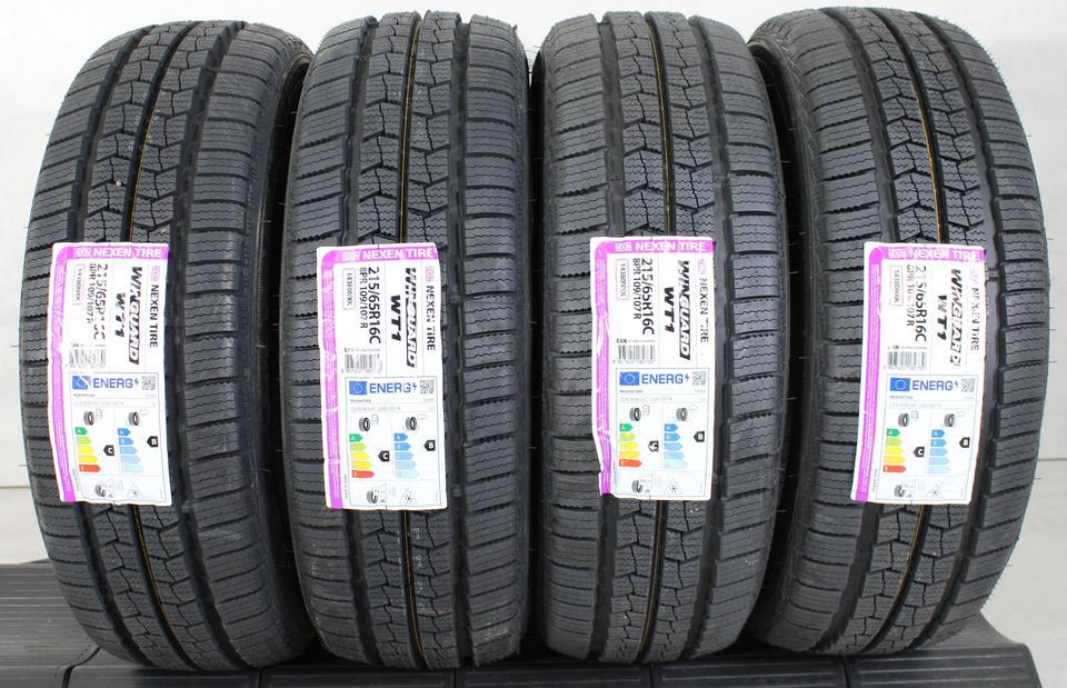 4x 215/65R16C 109/107R NEXEN WINGUARD WT1 WINTERREIFEN #1HFG