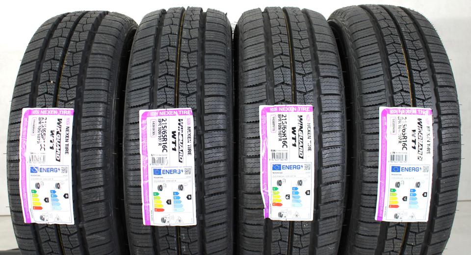 4x 215/65R16C 109/107R NEXEN WINGUARD WT1 WINTERREIFEN #1HFG – Bild 2