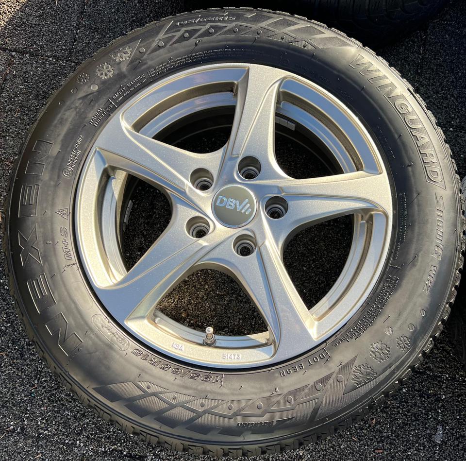 ALU WINTERRÄDER VW GOLF TOURAN CADDY SEAT LEON ALTEA SKODA #247Z – Bild 3